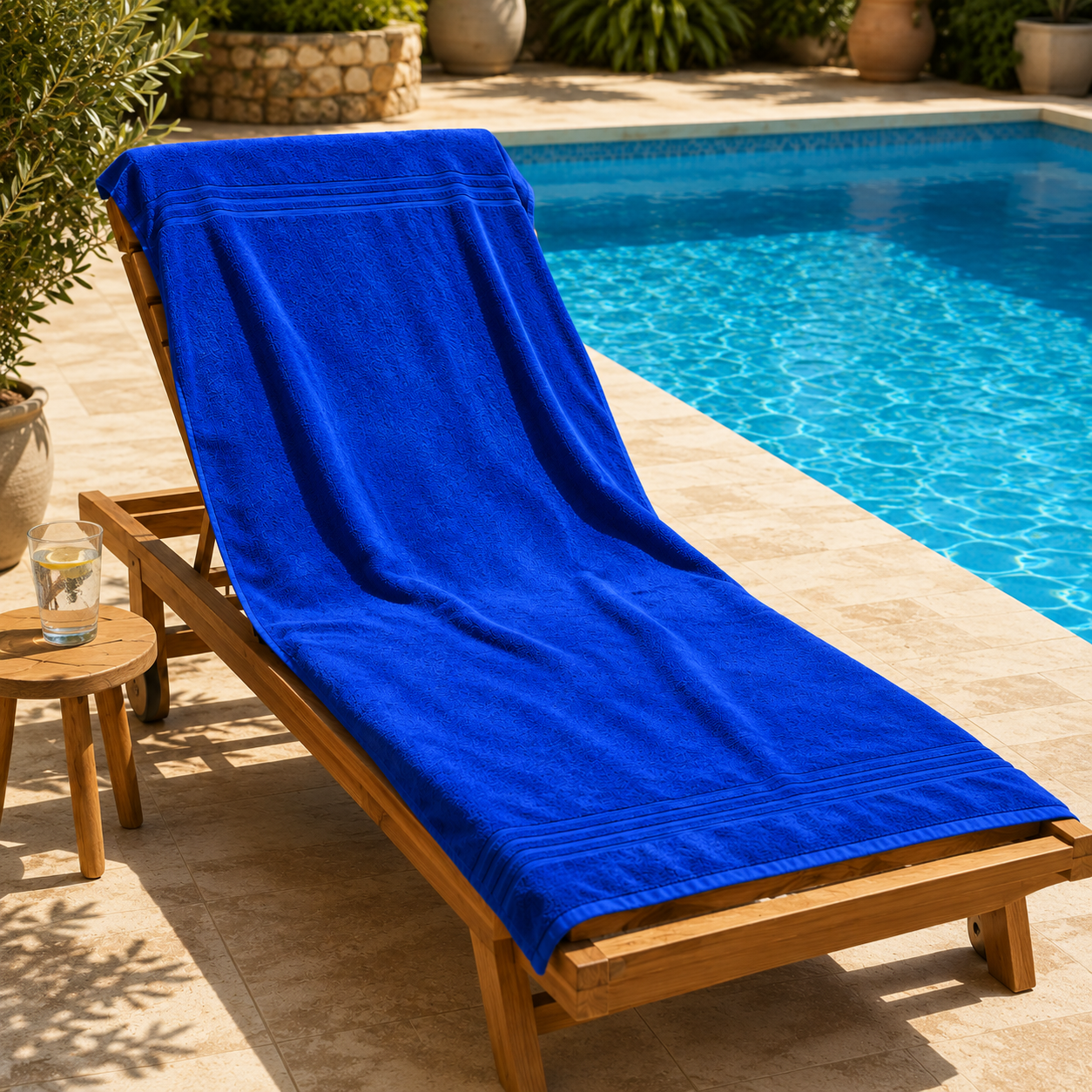 Draps piscine anti-chlore