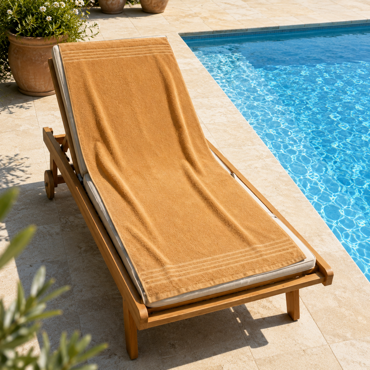 Draps piscine anti-chlore