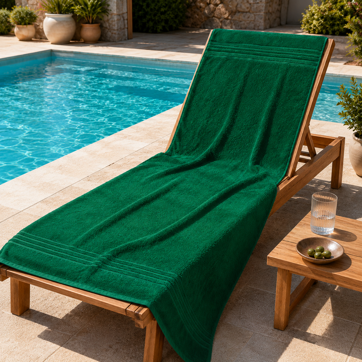 Draps piscine anti-chlore