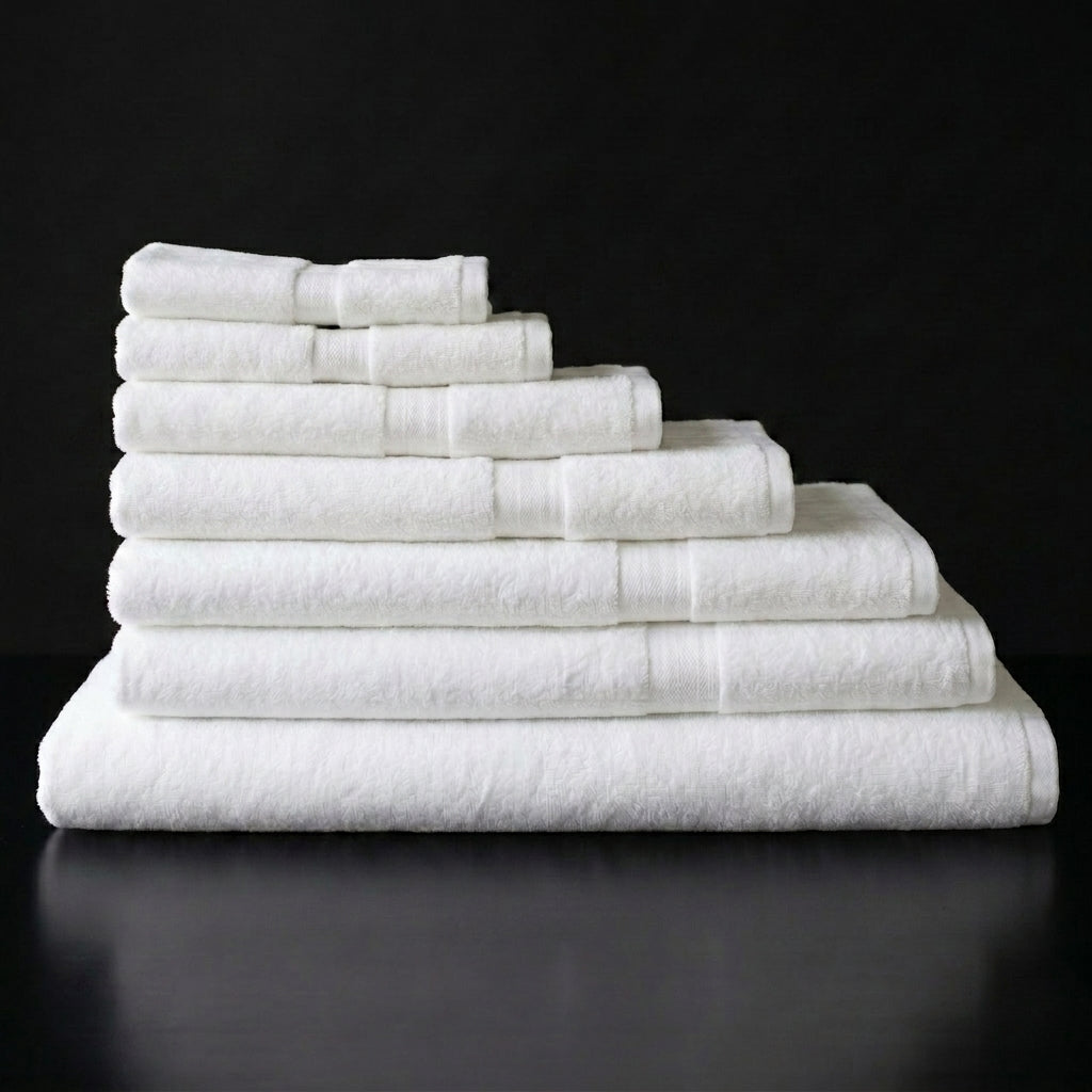 Pack Airbnb linge de bain Blanc