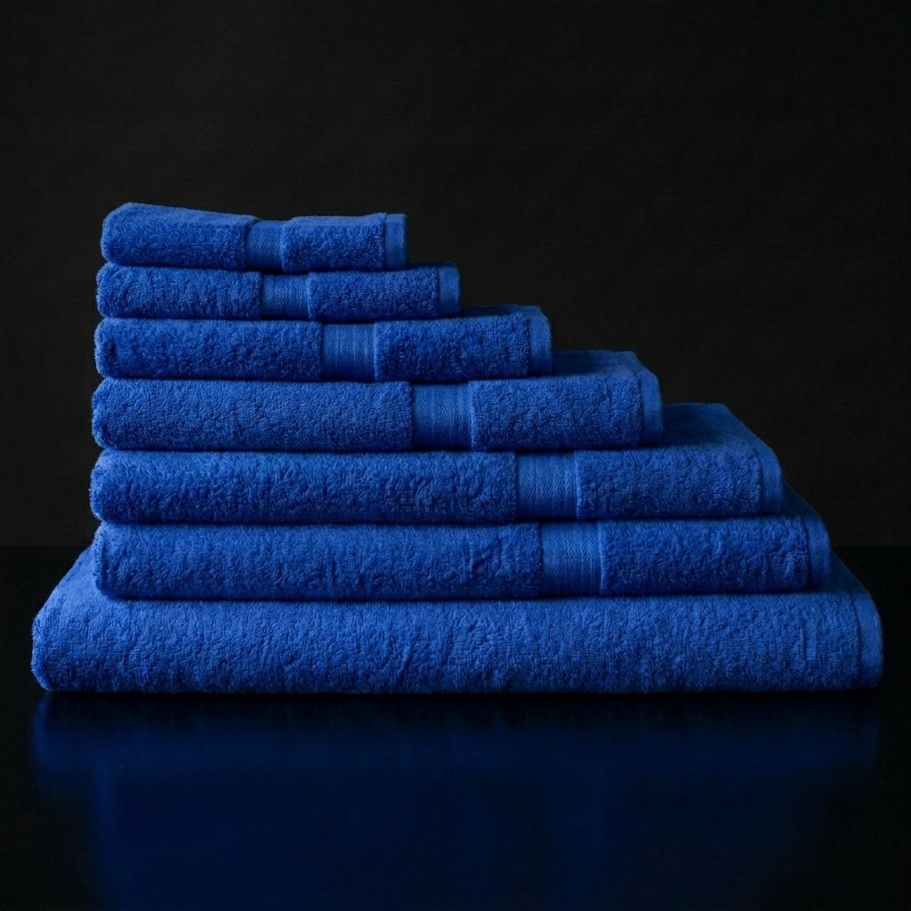 Pack Airbnb linge de bain Bleu roi